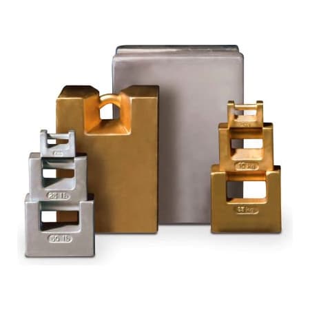 Rice Lake Weighing Systems Rice Lake 10kg Grip Handle Weight, Cast Iron, ASTM Class 5 with Traceable Certificate - 12767TC 12767TC